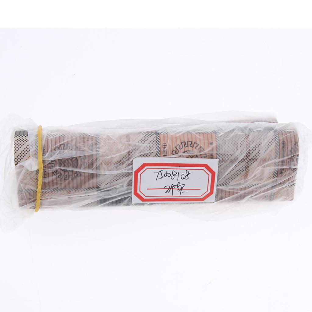 2 Pieces Eyeglass Box Glasses Case Protector Storage Container Brown Grid