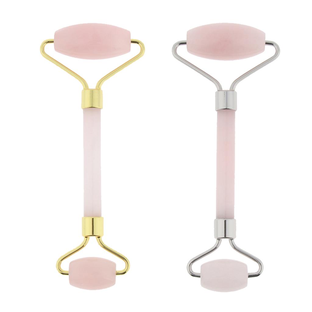 Anti-Aging Jade Roller fo Face Gua Sha Scraping Tool Body Massage Local Gold