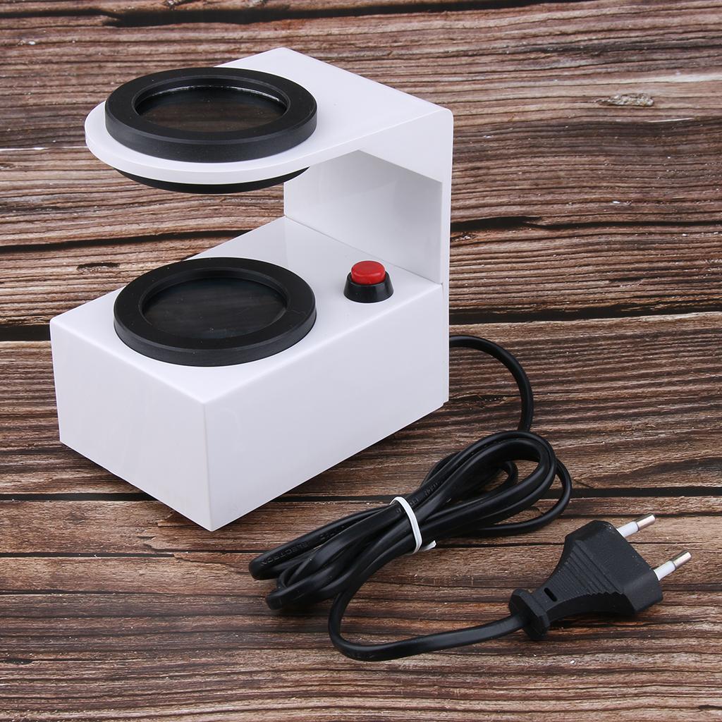 Optical Lens Stress Tester Polarizing Eyeglass Lens Strain Gauge EU Plug
