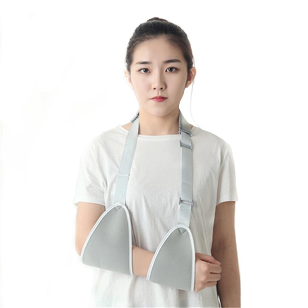 Arm Sling Shoulder Immobilizer Wrist Elbow Forearm Support with Soft Pads M