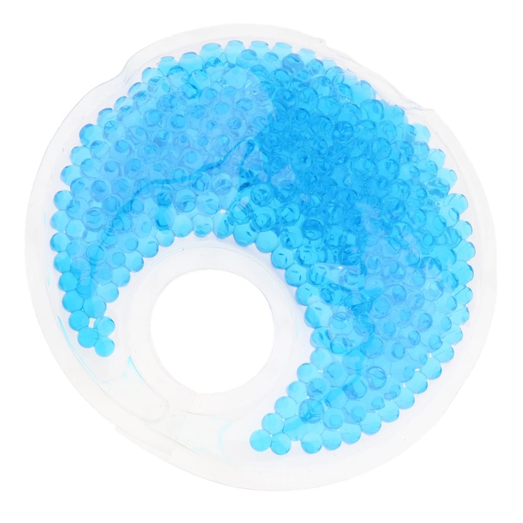 Thermal Gel Pad Heating Pad Hot Cold Compress for Breastfeeding Blue