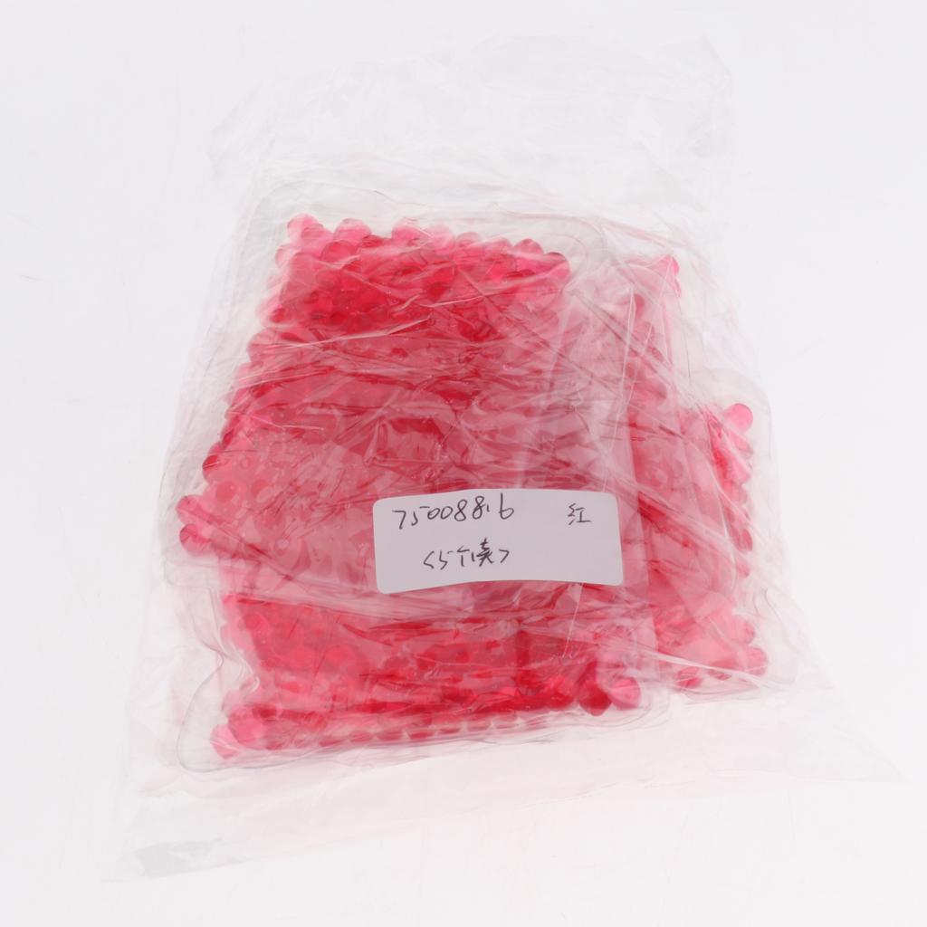 5pcs Reusable Gel Beads Heat Cold Pack Freezable Microwavable Mask Red