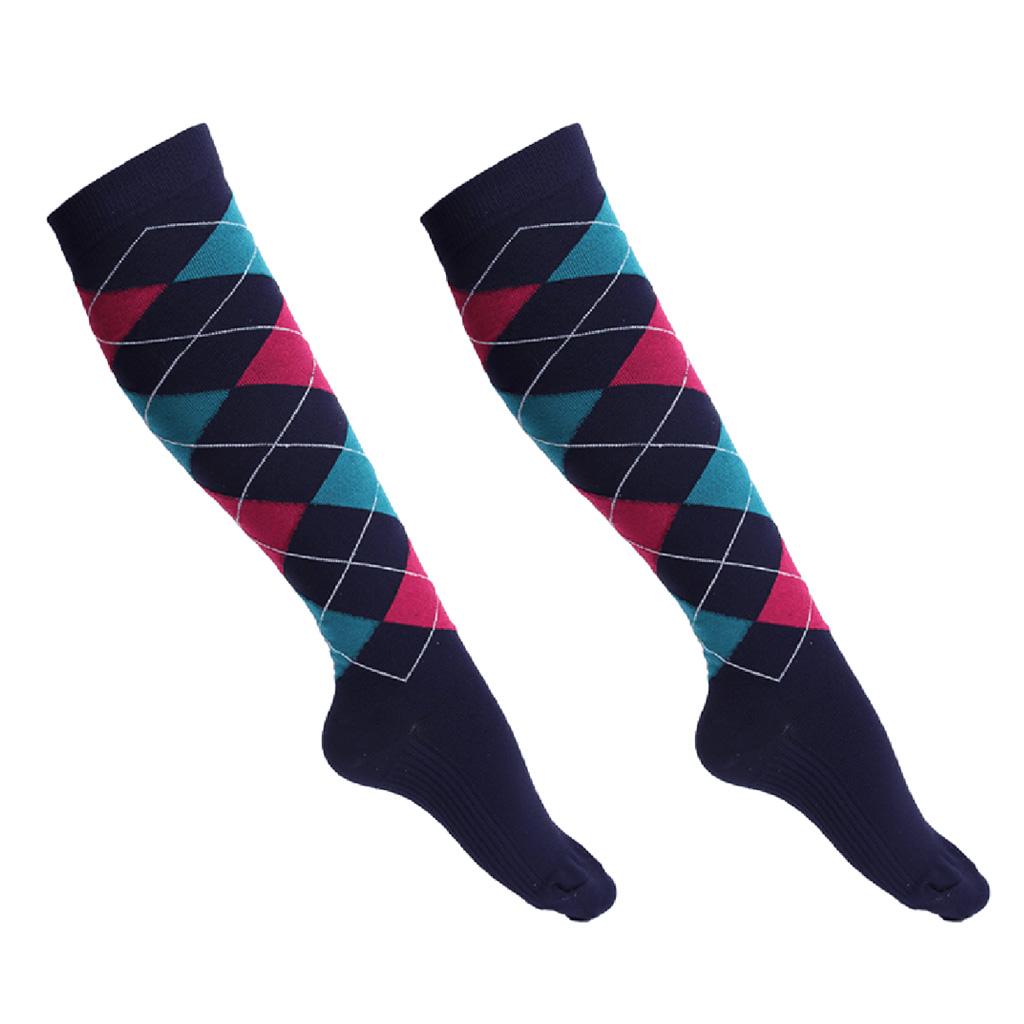 15-20mmHg Compression Socks for Men Women Running Flight and Travel S-M