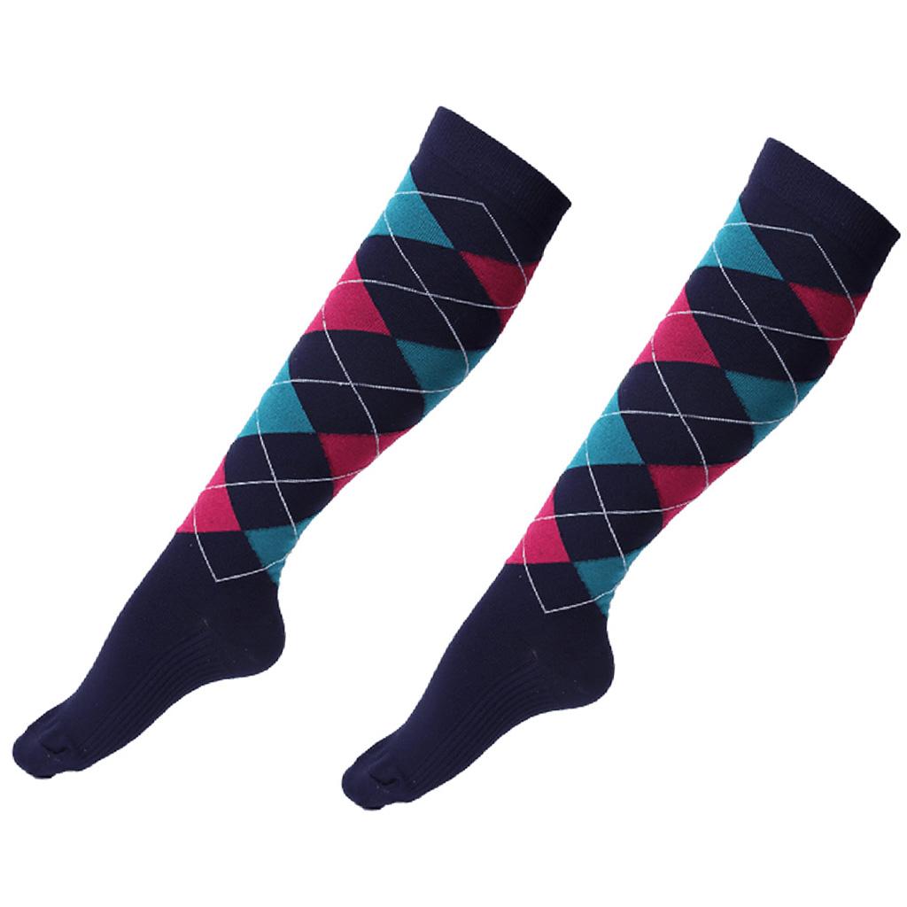 15-20mmHg Compression Socks for Men Women Running Flight and Travel L-XL