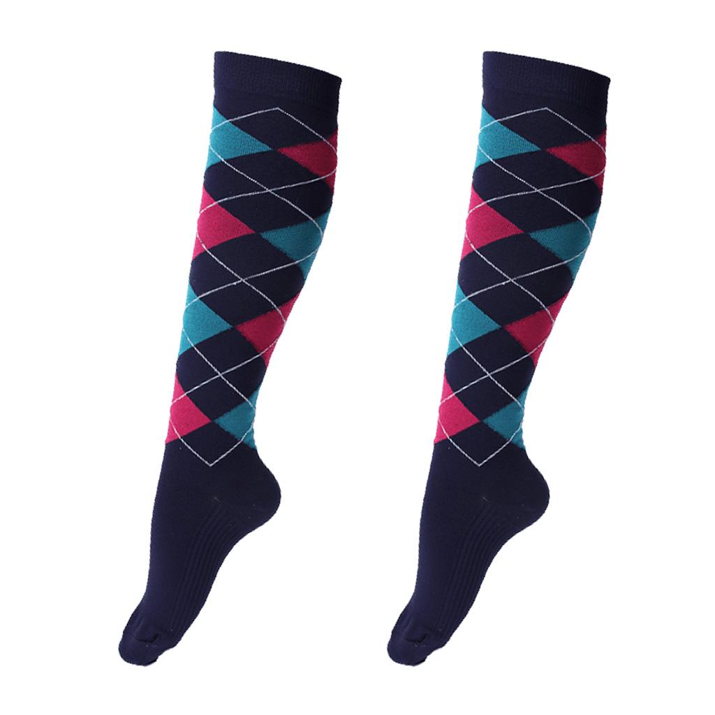 15-20mmHg Compression Socks for Men Women Running Flight and Travel L-XL