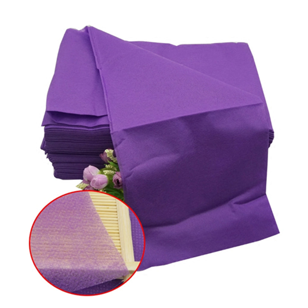 10x Non-woven Disposable Massage Table Sheet Bed Cover Waterproof 75x175 cm