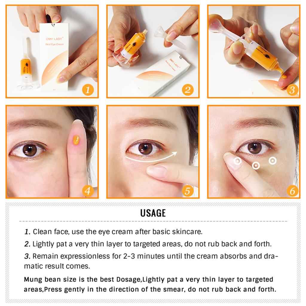 EyeCream Instant Remove Eyebags Firming Eye Anti Puffiness Dark Circles