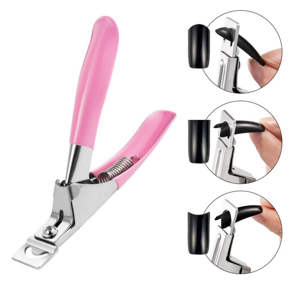 5xProfessional U Type False Nail Art Cutters Trimmers Stainless Steel