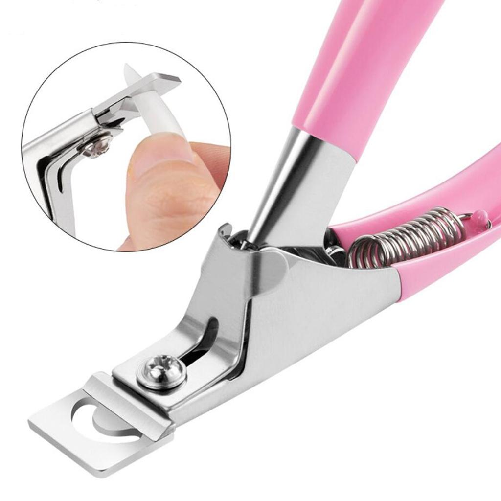 6xProfessional U Type False Nail Art Cutters Trimmers Stainless Steel