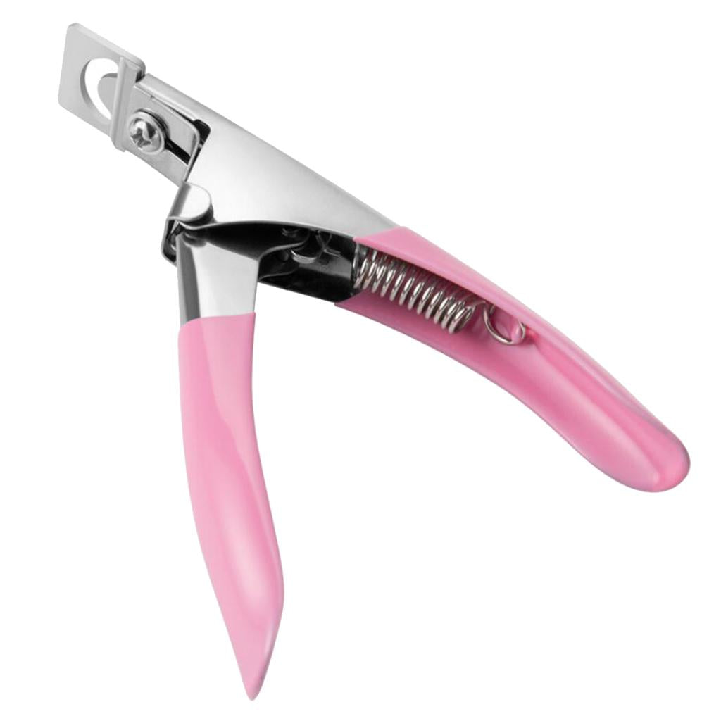 5xProfessional U Type False Nail Art Cutters Trimmers Stainless Steel