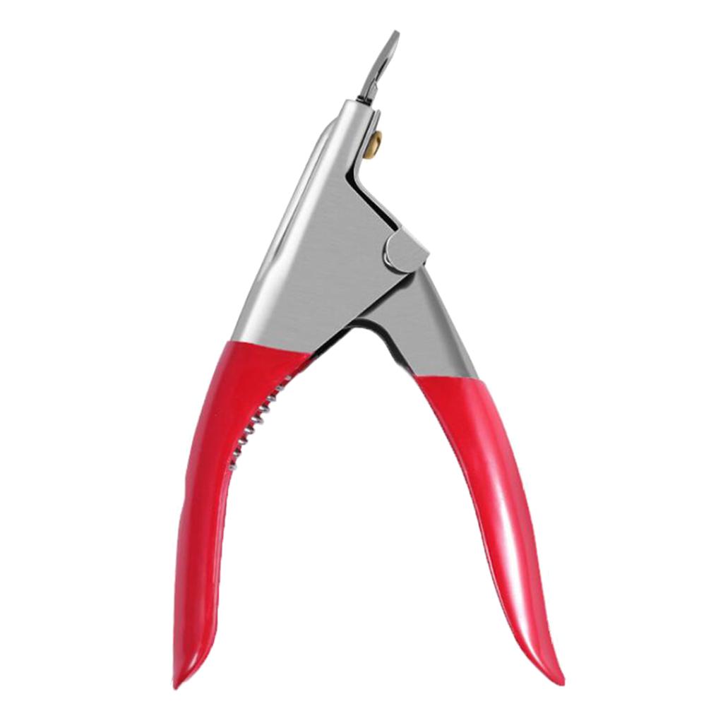 5xProfessional U Type False Nail Art Cutters Trimmers Stainless Steel