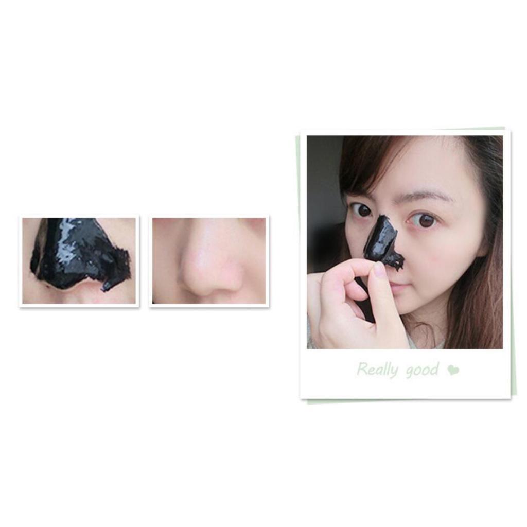 5x60ml Charcoal Blackhead Remover Mask Cleaning Bamboo charcoal 60g