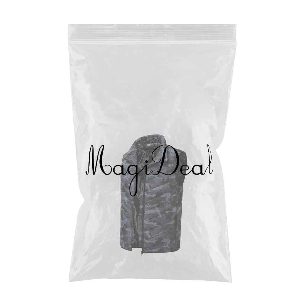 Smart Heated Vest for Winter running Mountain Camping L Camouflage