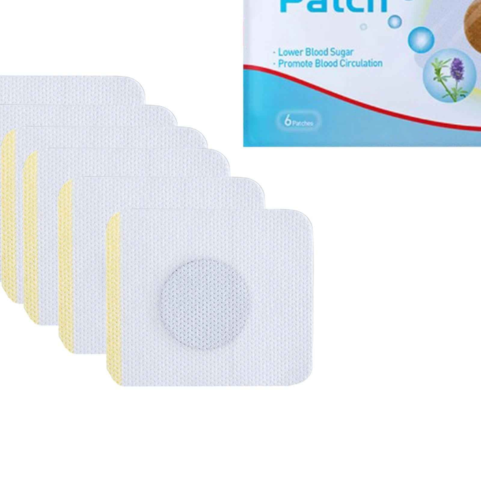 6Pcs Diabetic Patch Stabilize Blood Sugar Balance Glucose Plaster Patch Pads