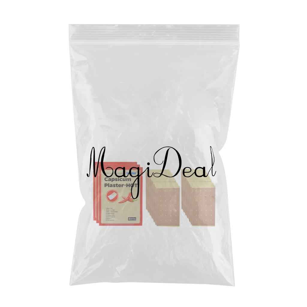 3 Bags Capsicum Plaster Chinese Herbal Patches 10x7cm for Muscle Strains