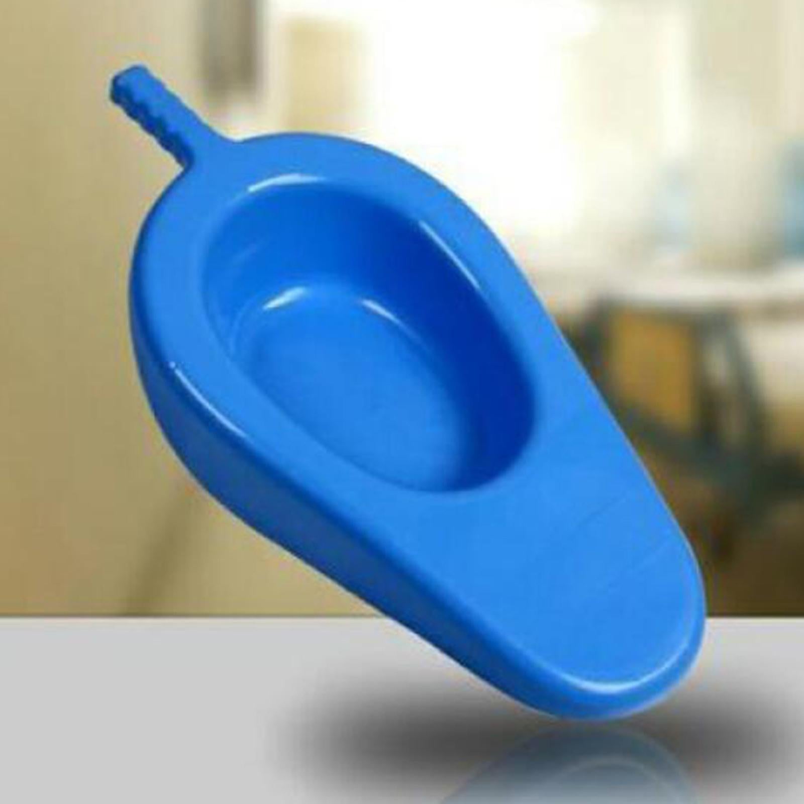 Bedpan Bed Pan with Handle for Patient Home Durable Reusable Lightweight
