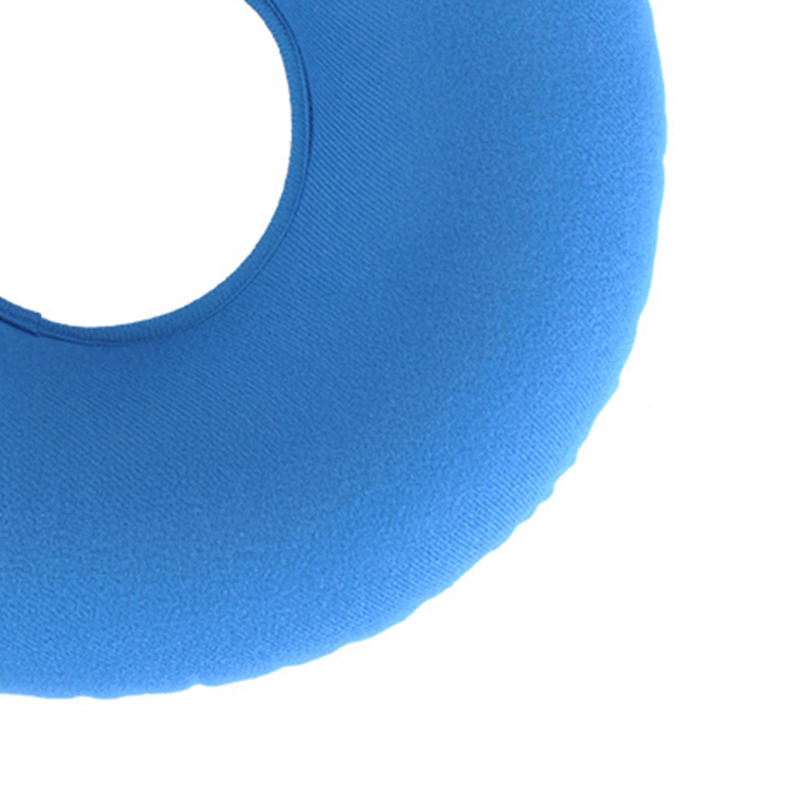 6xInflatable Donut Cushion Bed Sores Seat Pad 15'' for Pregnancy Postpartum Light Blue