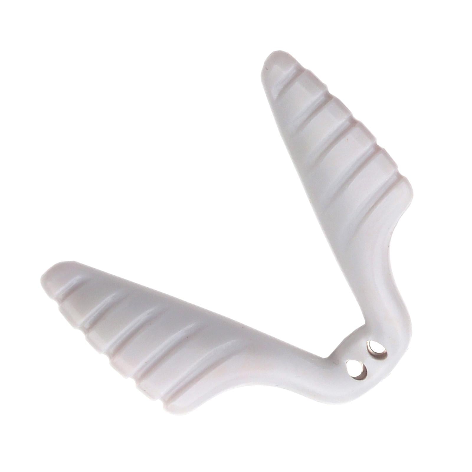 6xGlasses Nose Pad Screw in Nose Pad Anti Slip U Shaped Soft for Eye Glasses Gray 