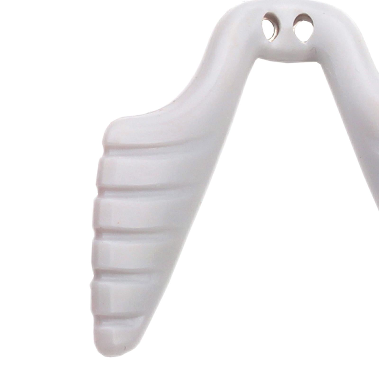 6xGlasses Nose Pad Screw in Nose Pad Anti Slip U Shaped Soft for Eye Glasses Gray 