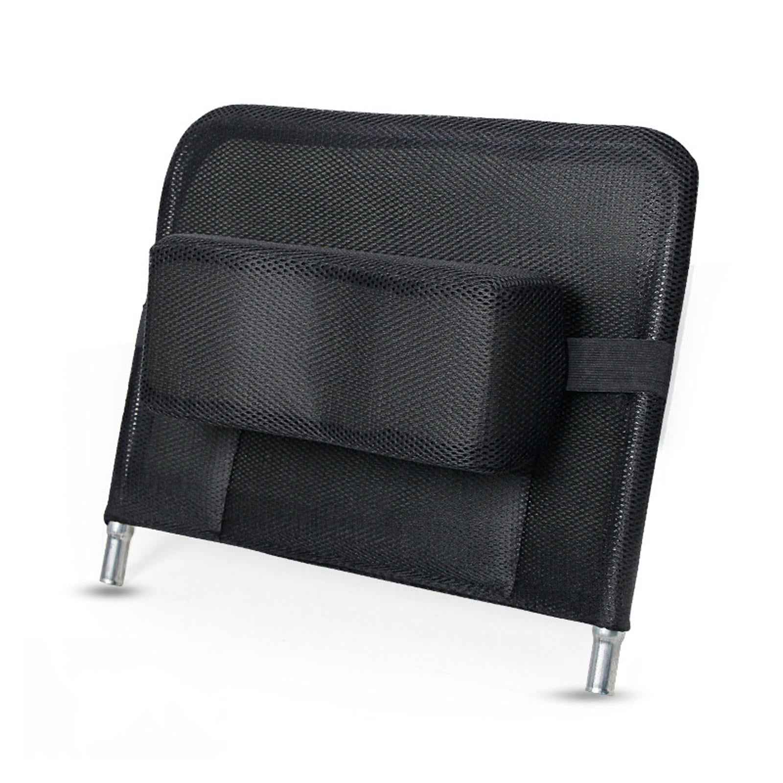 Wheelchair Headrest Support Fastener Backrest for Seat Width 40cm-50cm mesh headrest