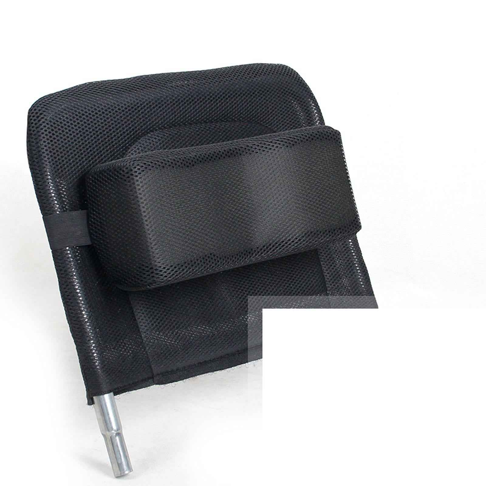 Wheelchair Headrest Support Fastener Backrest for Seat Width 40cm-50cm mesh headrest