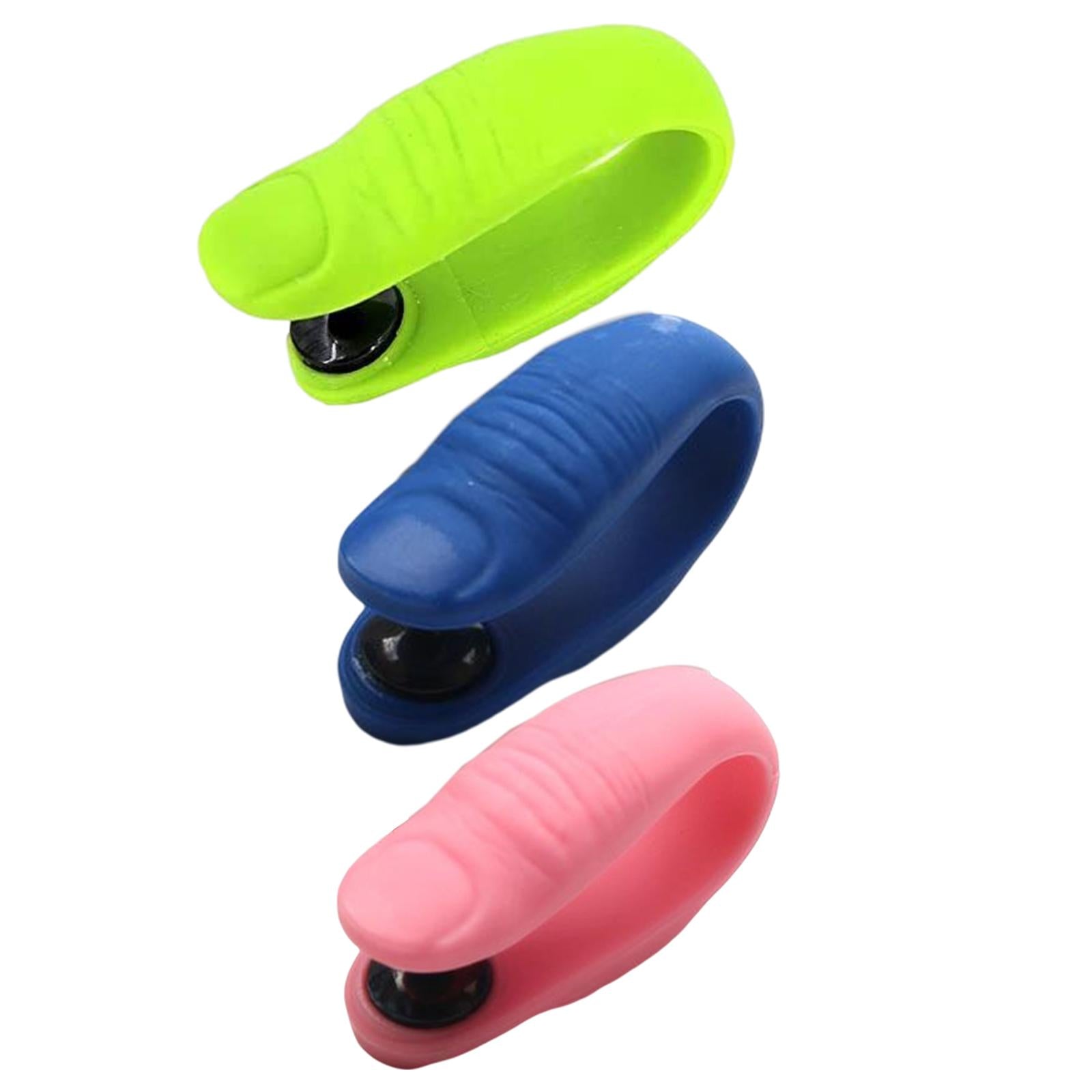 Hand Pressure Point Clip Portable Lightweight Wearable Massage Device Small Green