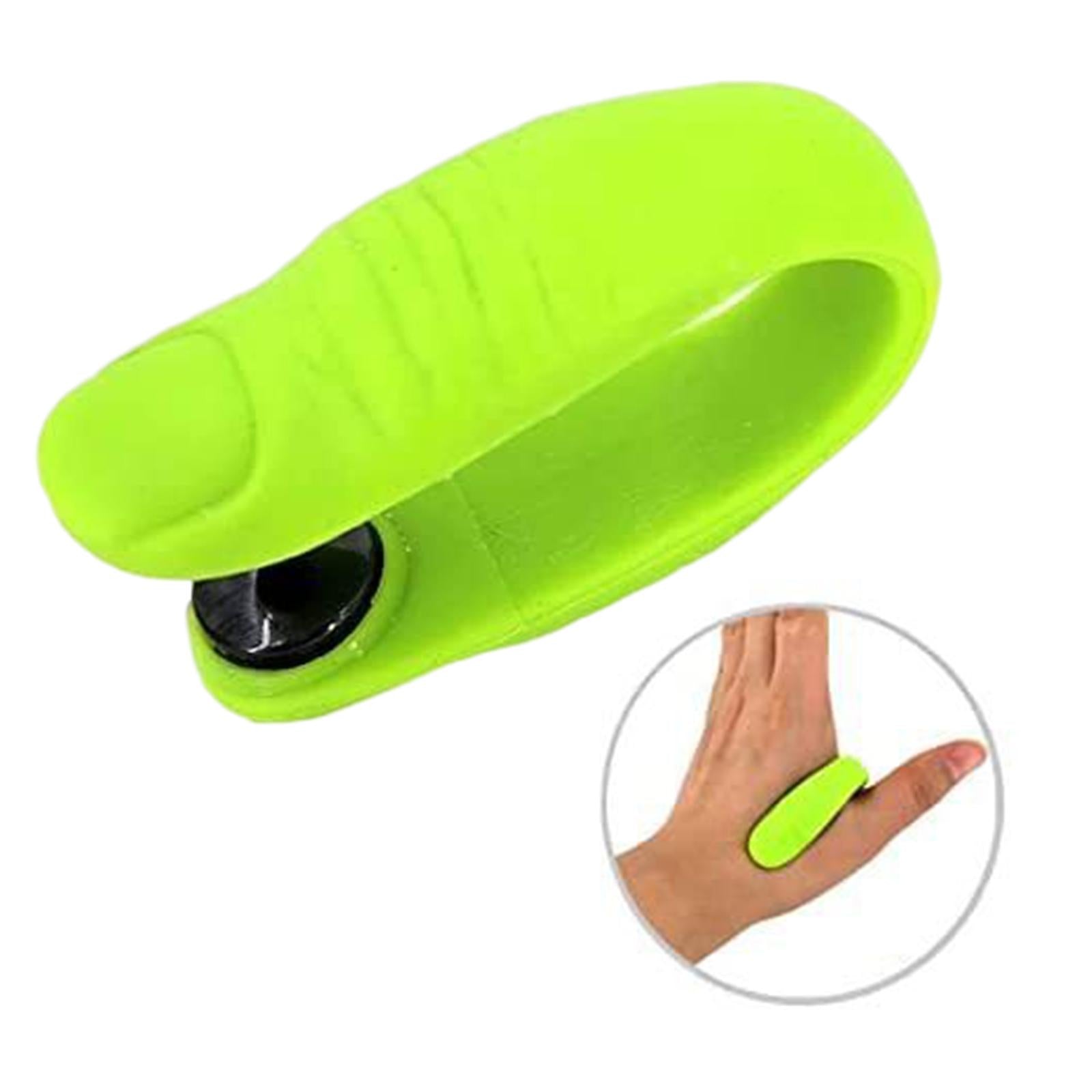 Hand Pressure Point Clip Portable Lightweight Wearable Massage Device Small Green