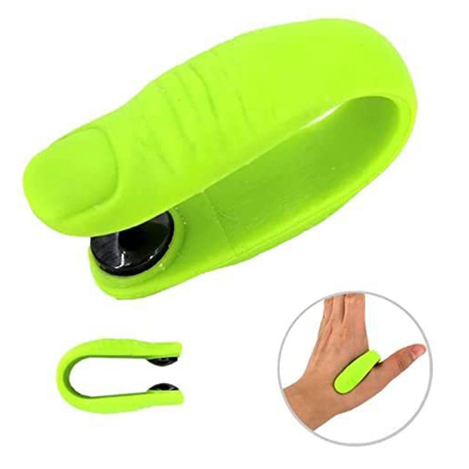 Hand Pressure Point Clip Portable Lightweight Wearable Massage Device Small Green