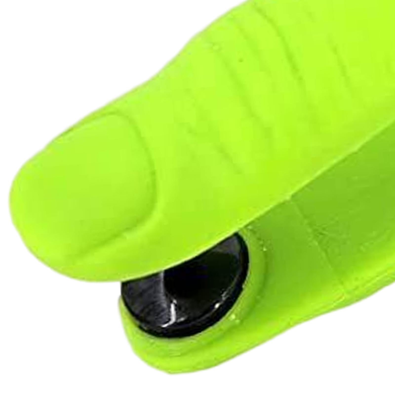 Hand Pressure Point Clip Portable Lightweight Wearable Massage Device Small Green