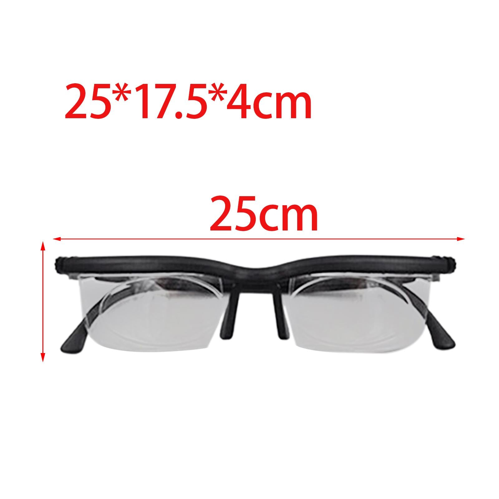 Dial Adjustable Glasses Fashion for Men and Women Magnifiers for Reading