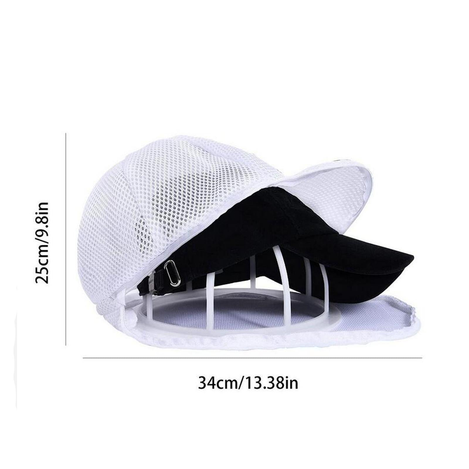2xHat Washer Multifunctional Hat Washing Cage Holder Frame for Washing Machine
