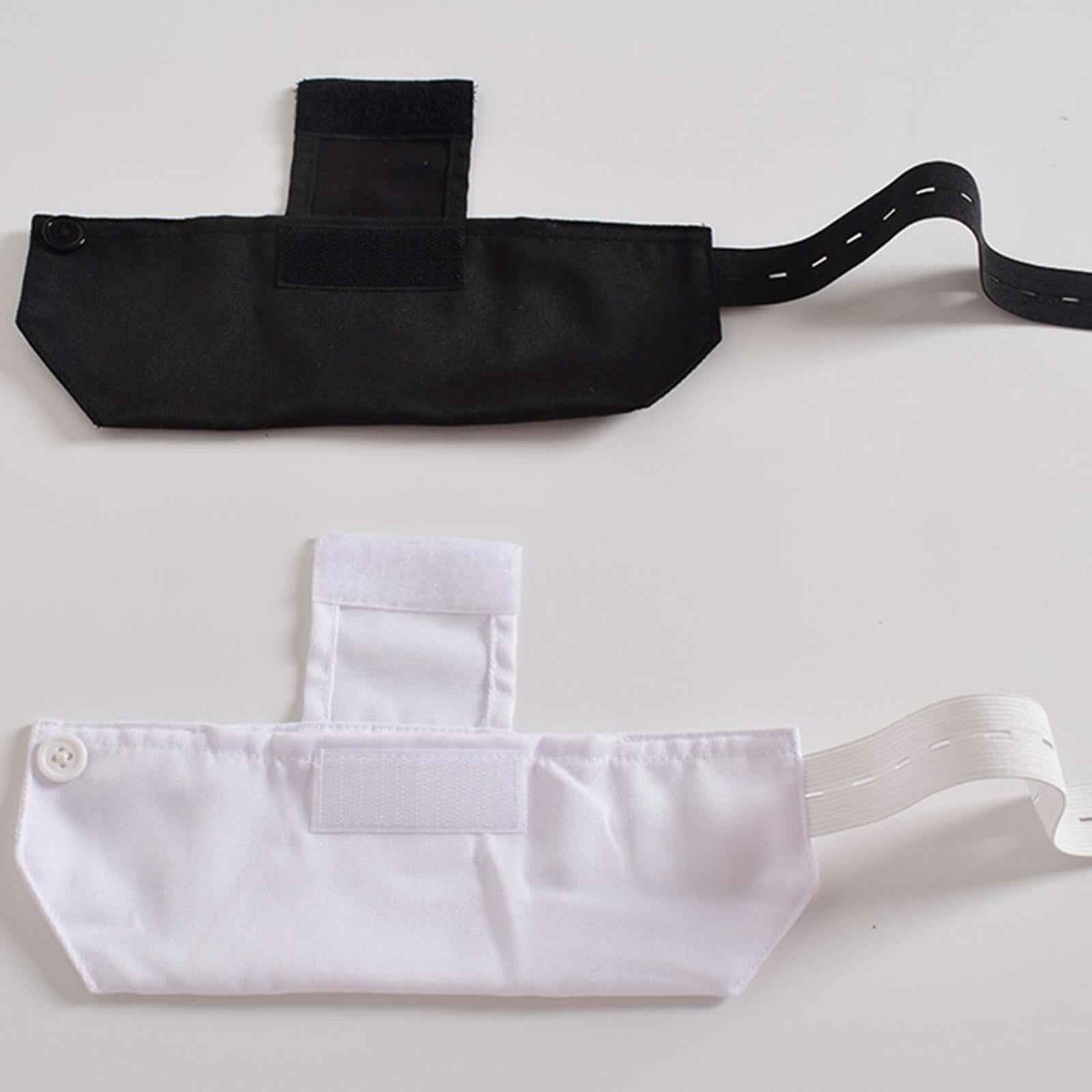 Peritoneal Dialysis Tube Belt Holder Adjustable Protection Belt with Bag White