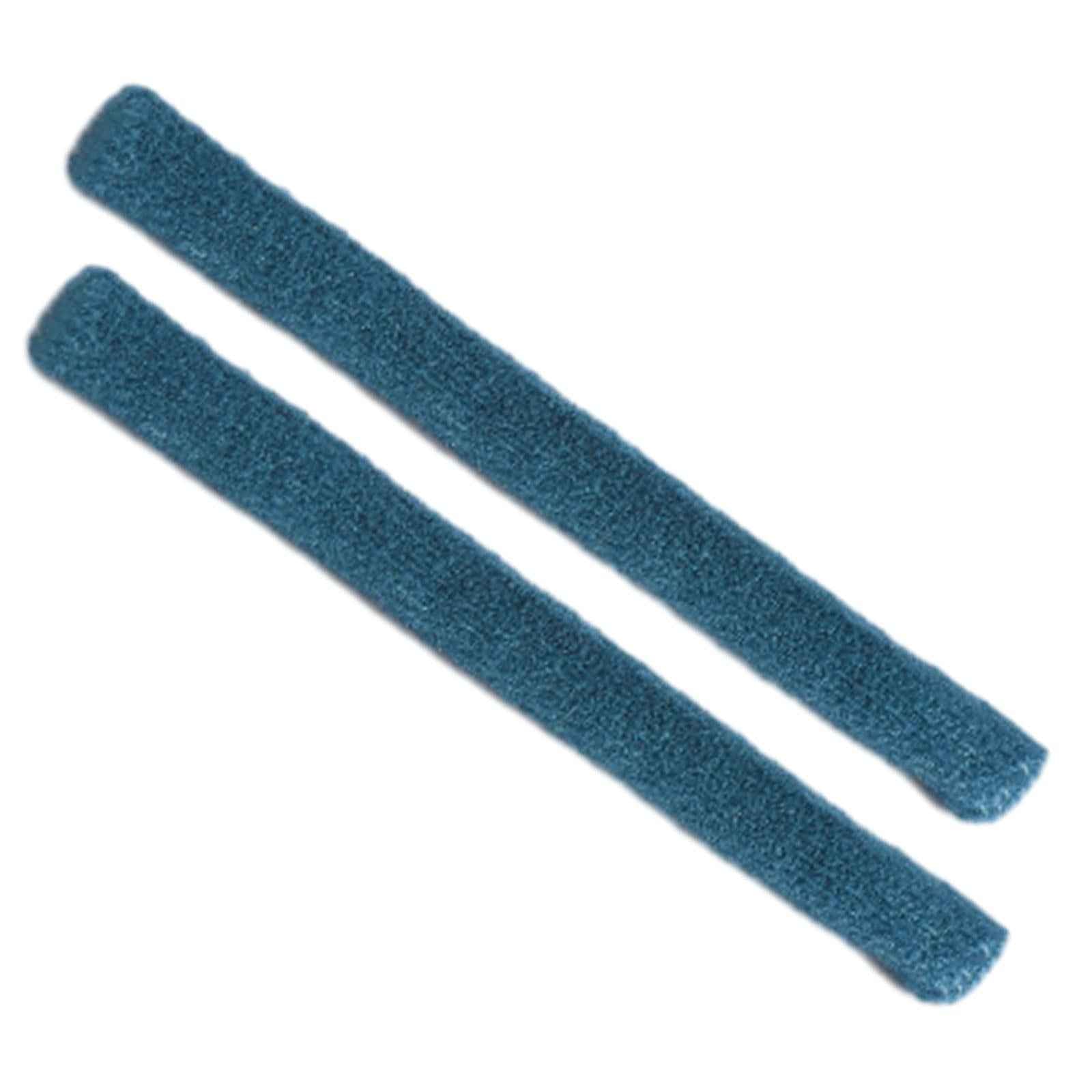 2Pcs Eyeglasses Temple Tips Sleeve Soft Knitting for Reading Glasses Eyewear Navy Blue