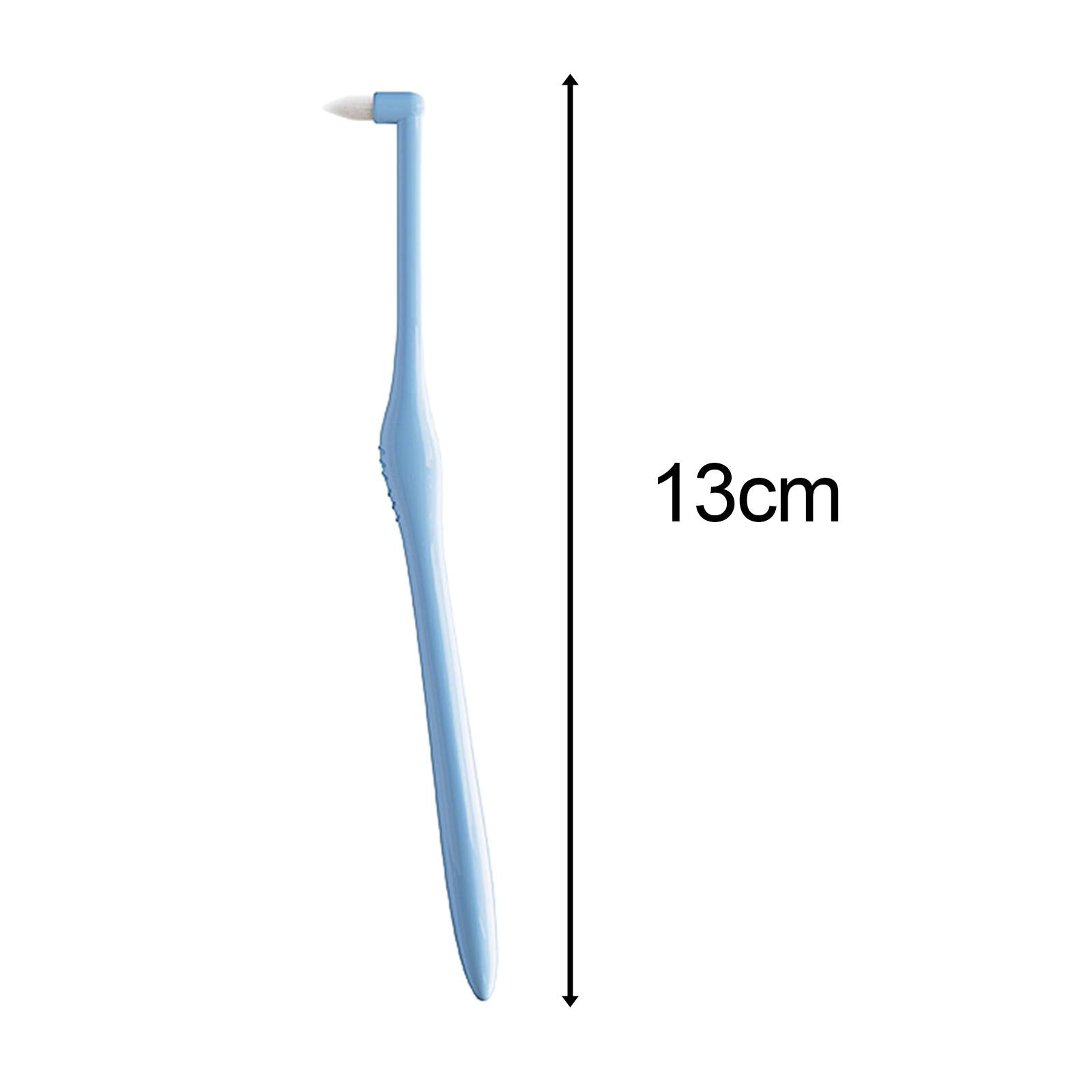 6xInterdental Brush Cleaning Gap Single Tufted Toothbrush for Indoor Trip