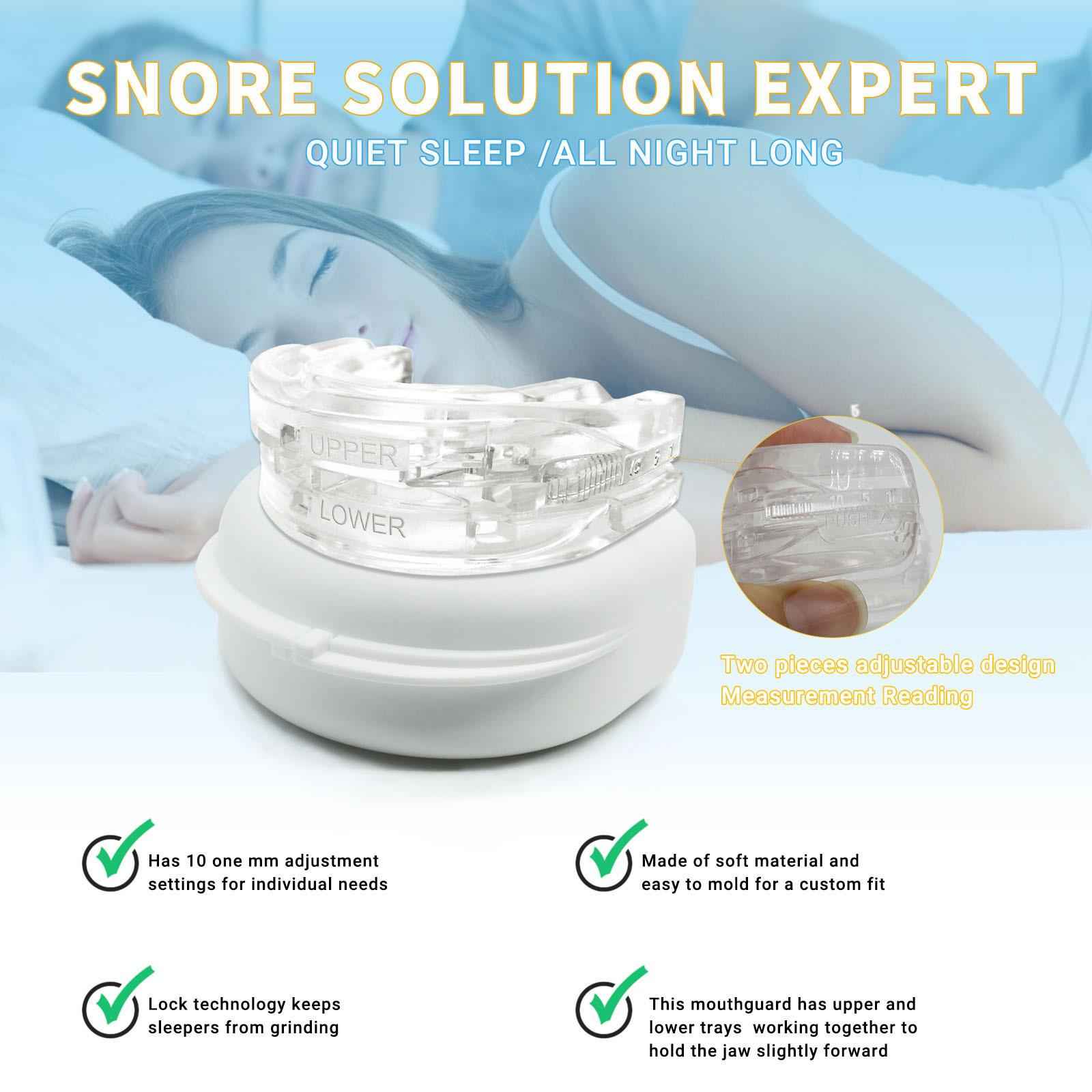 Anti Snoring Mouth Guard for Adults Mouthguard for Sleeping Home