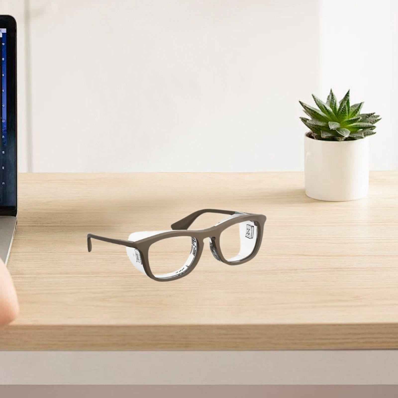 Eyes Glasses Frame for Dry Eyes Classic Eyeglasses for Leisure Holiday Adult Brown