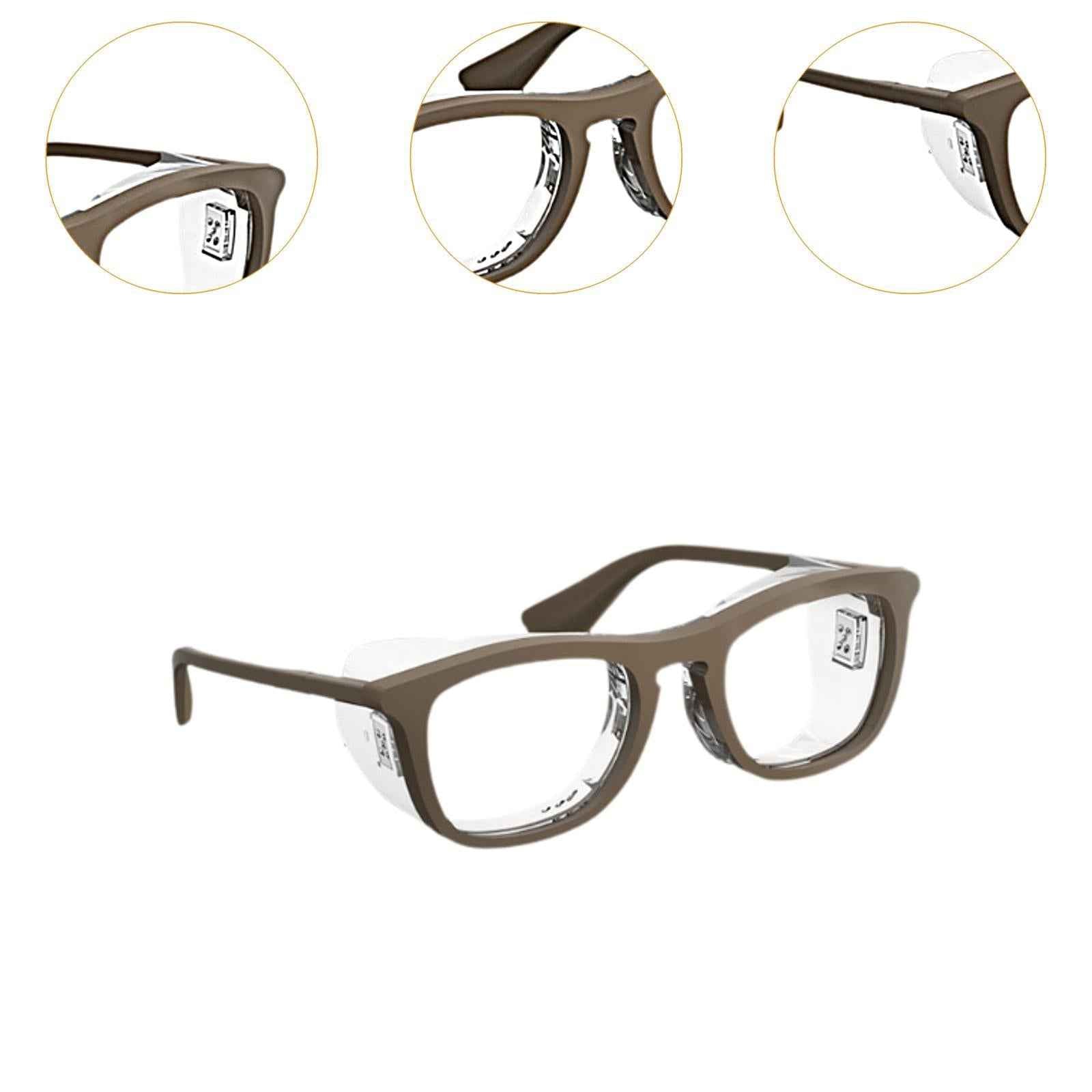 Eyes Glasses Frame for Dry Eyes Classic Eyeglasses for Leisure Holiday Adult Brown