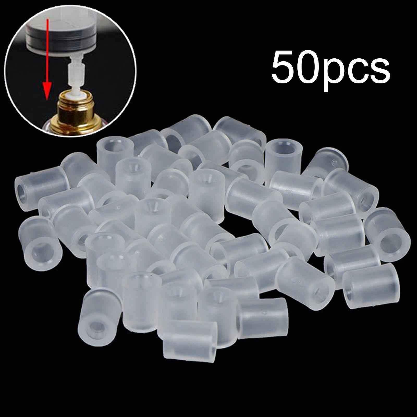 50 Pieces Perfume Refill Tools Perfume Dispenser Adapter Tools for Measuring