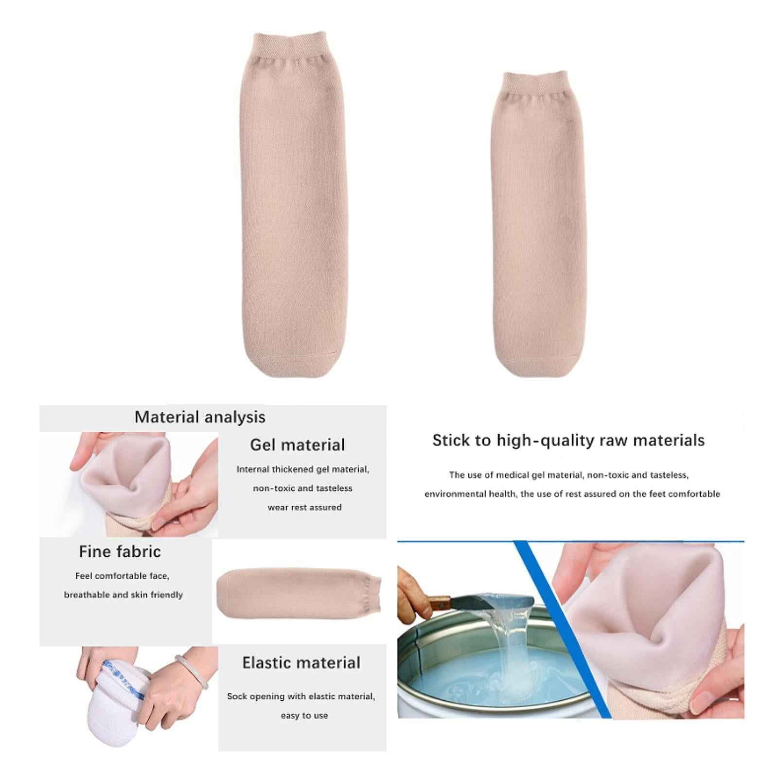 Skin Tone Prosthetic Sock Portable Elastic Protect Amputee Sock for Women S