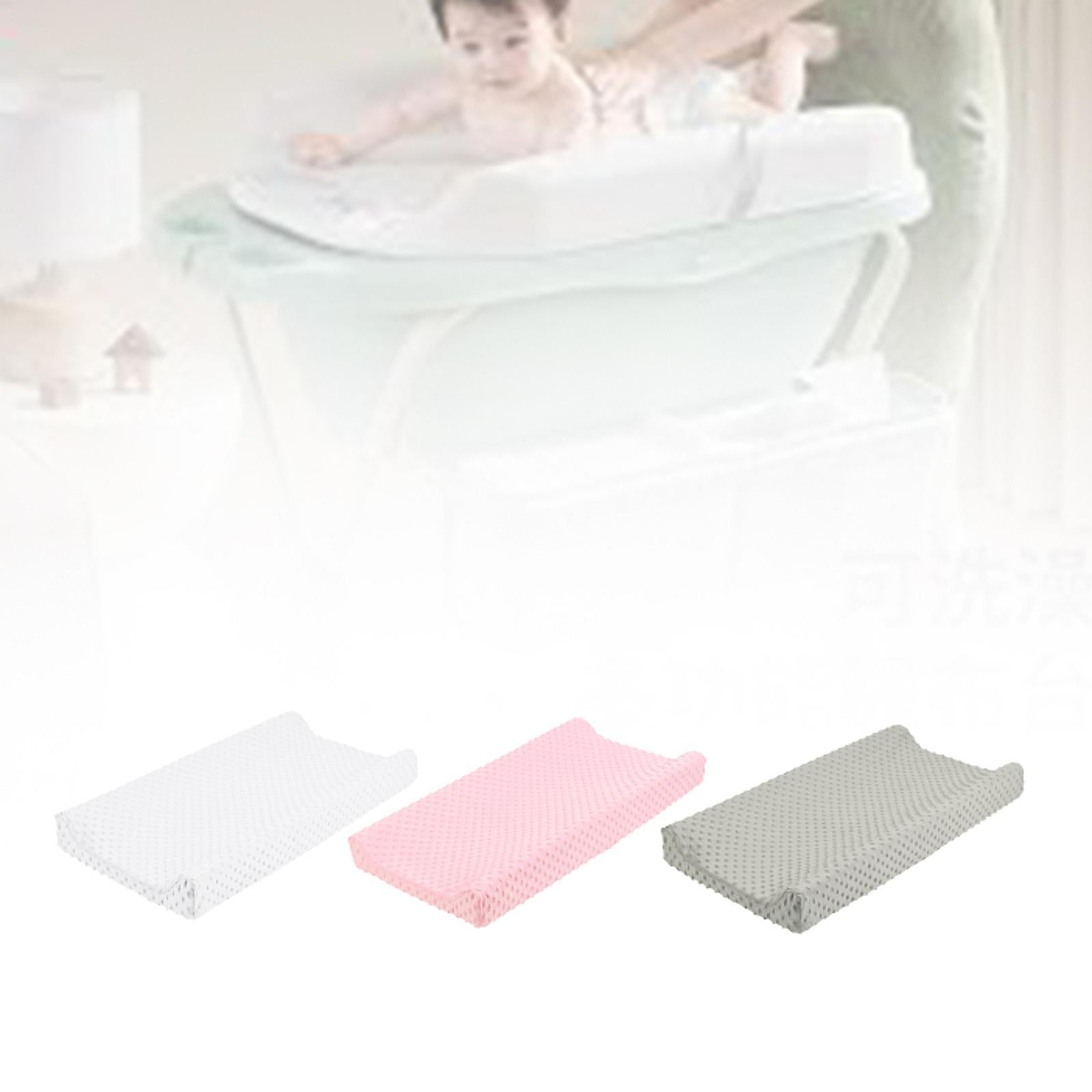Baby Diaper Changing Pad Cover Elastic Design Practical Comfortable for Baby White