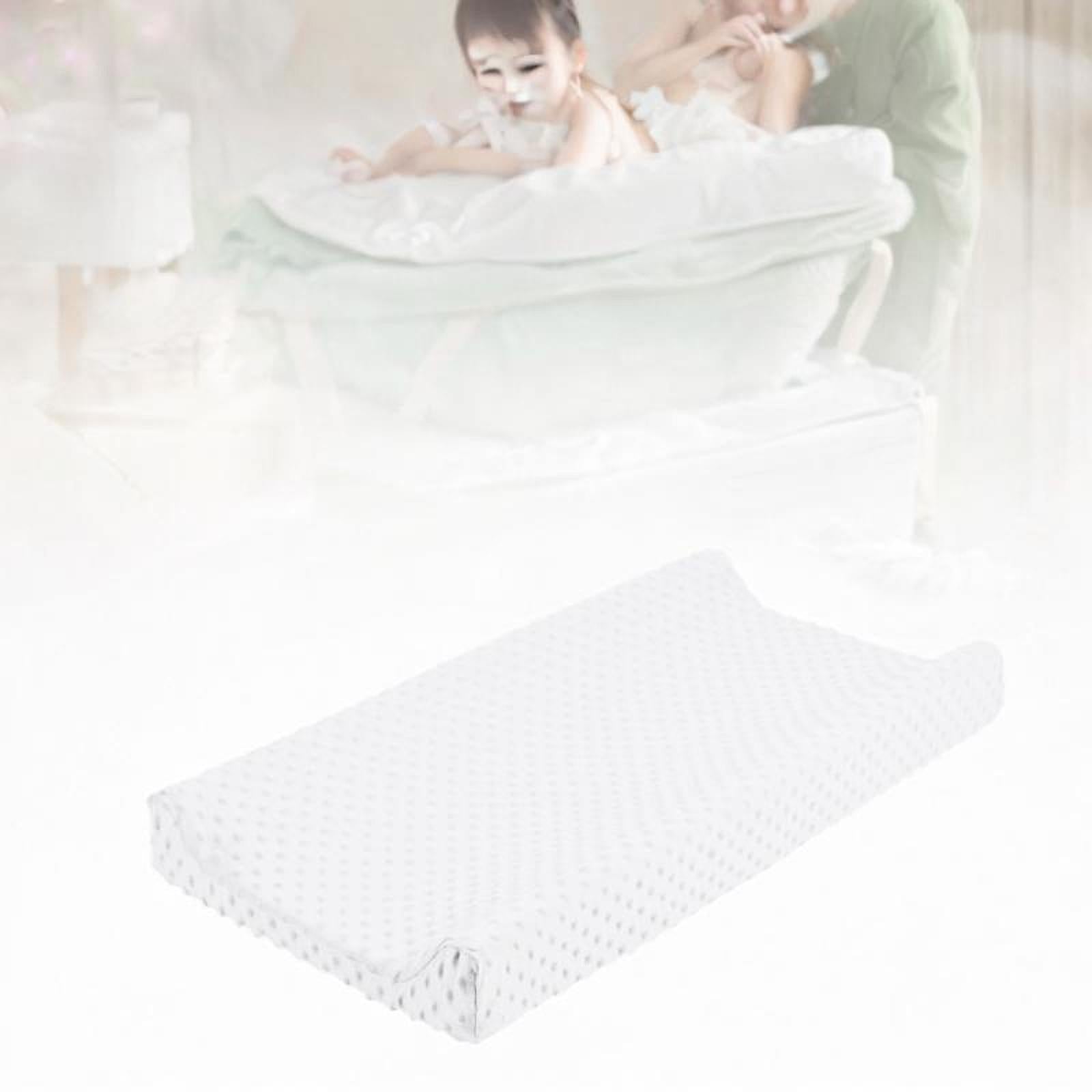 Baby Diaper Changing Pad Cover Elastic Design Practical Comfortable for Baby White