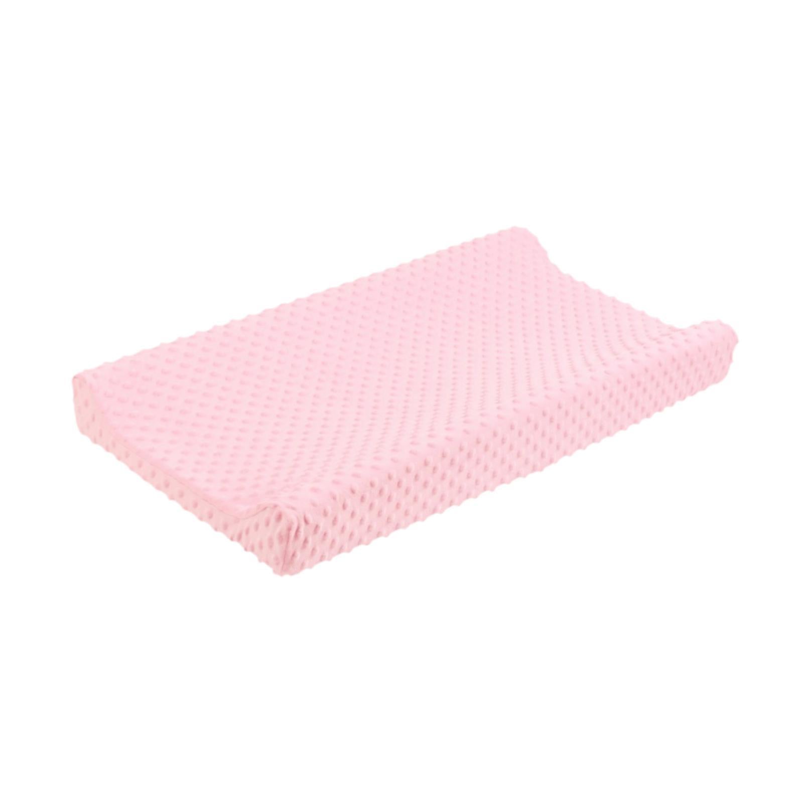 Baby Diaper Changing Pad Cover Elastic Design Practical Comfortable for Baby Pink