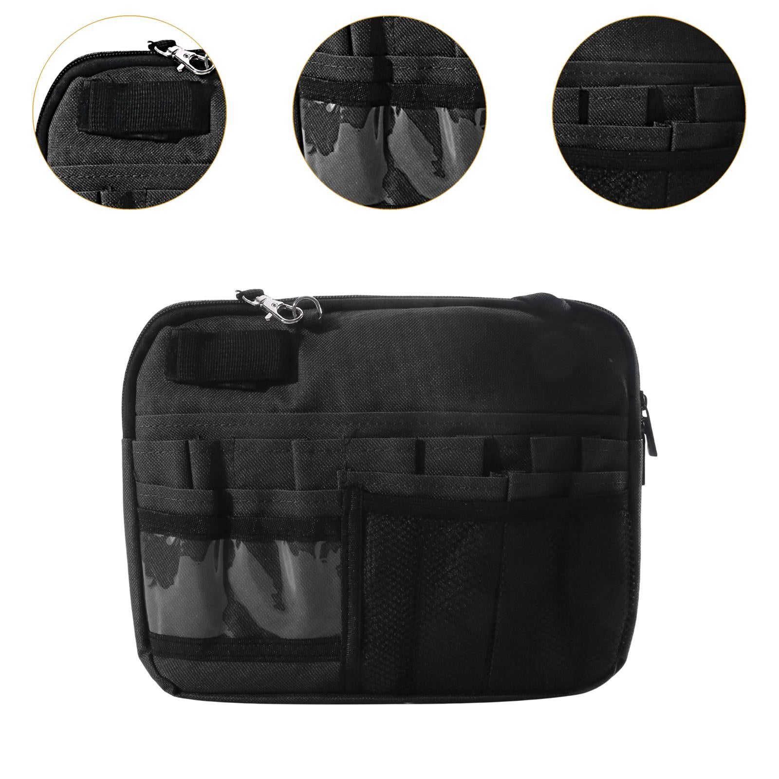 Nurse Fanny Pack Nurse Waist Bag Nursing Bag for Scissors Keys Work Supplies Black