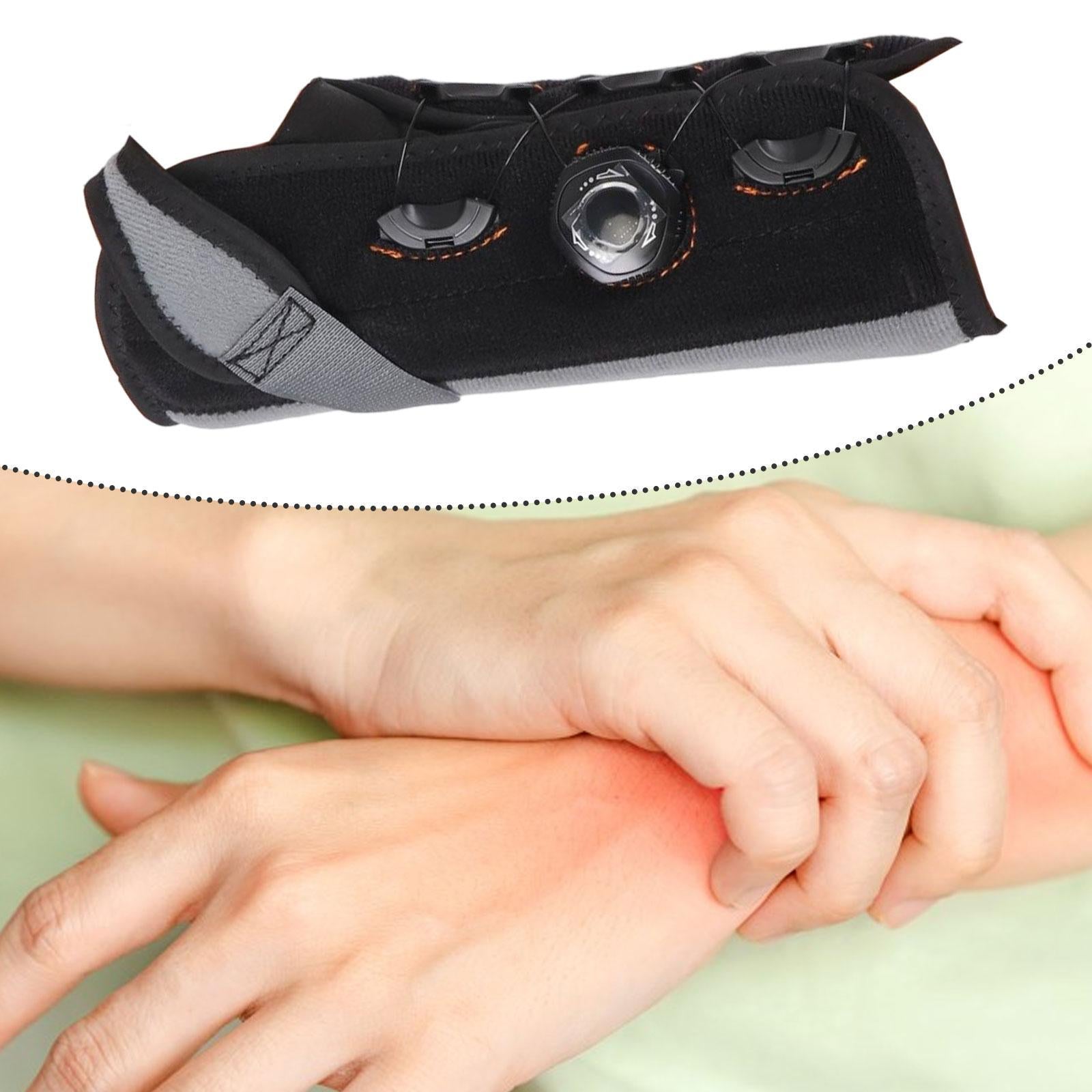 Wrist Brace Protection Gear Adjustable Night Time Men Women Guard Stabilizer Left