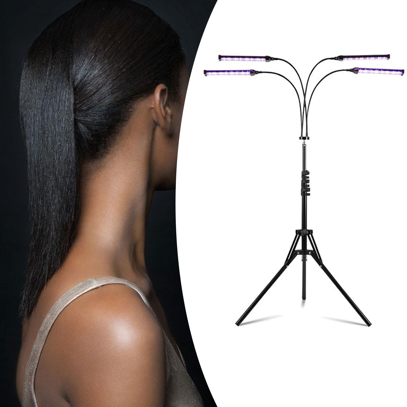 LED Tanning Lamp Indoor Blue Light Adjustable Stand for Face Chest Shoulders