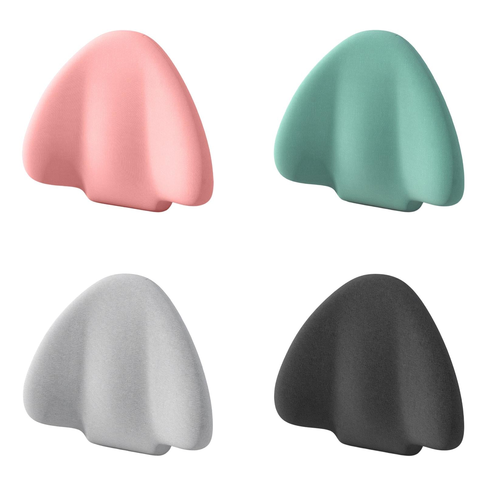 Lumbar Support Pillow Back Support Pillow for Plane Office Desk Chair Adults Pink