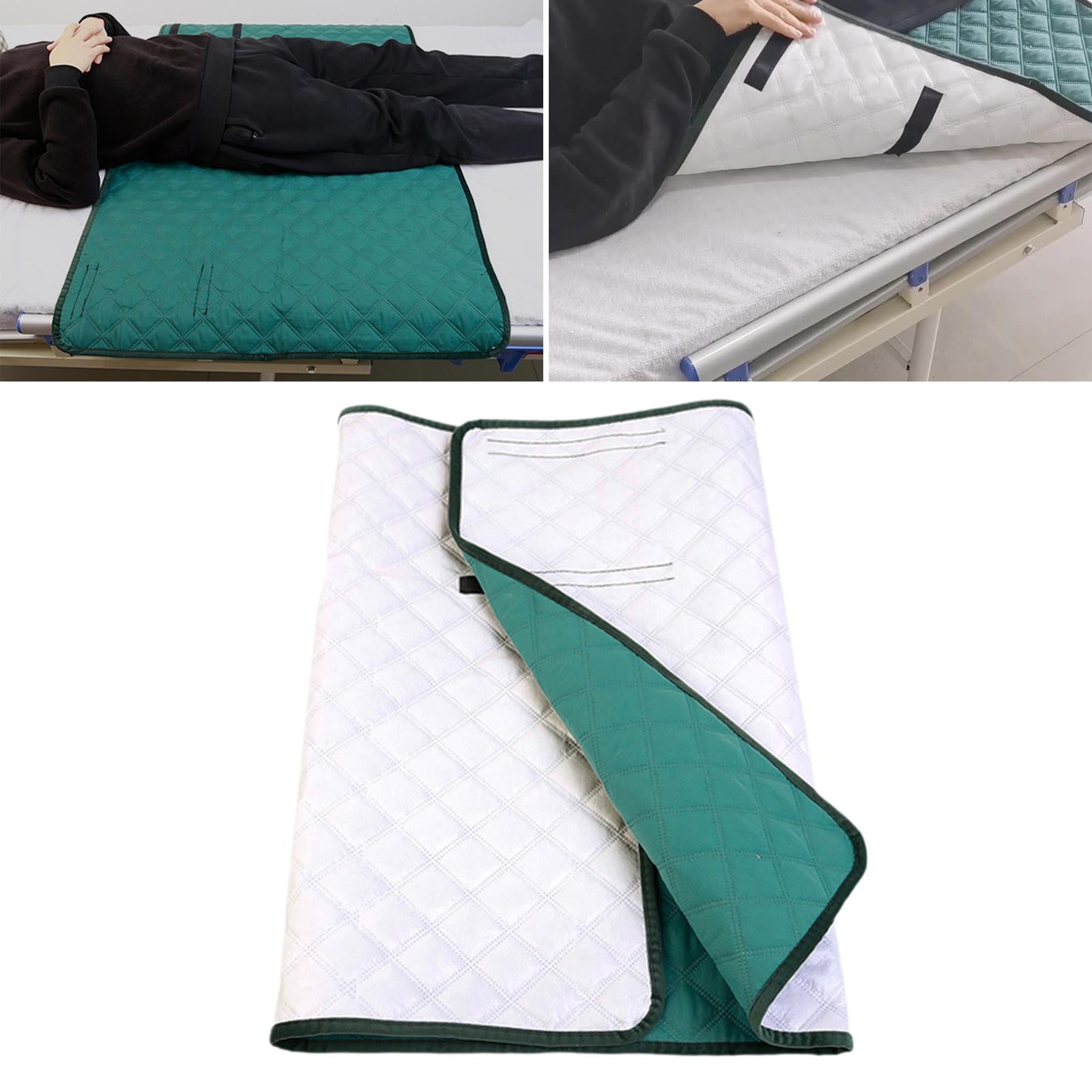 Wearable Incontinence Bed Pad Comfortable Nursing Pad for Bed Furniture Sofa Green