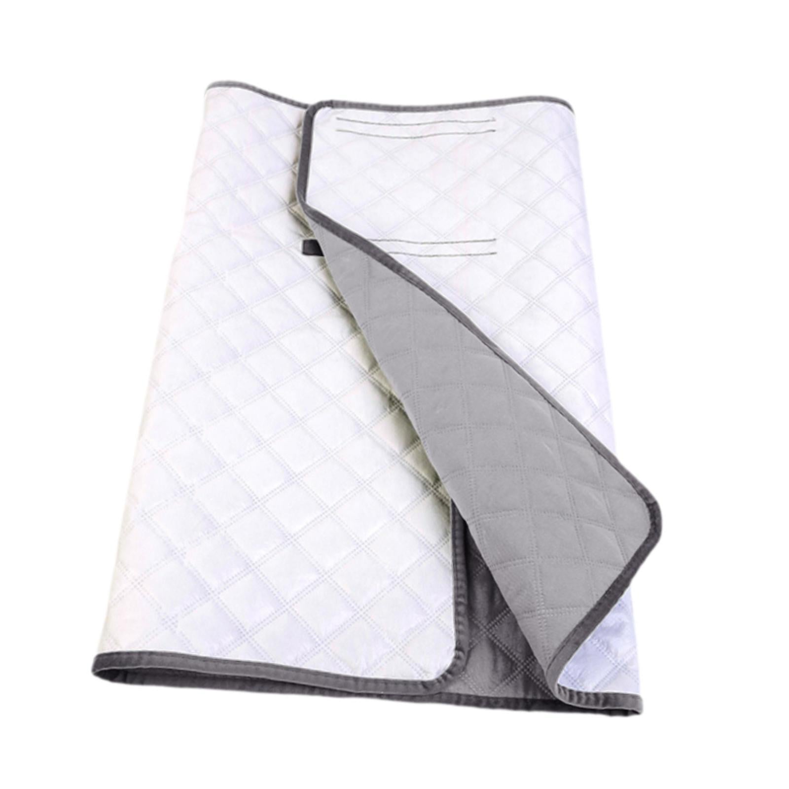 Wearable Incontinence Bed Pad Comfortable Nursing Pad for Bed Furniture Sofa Gray