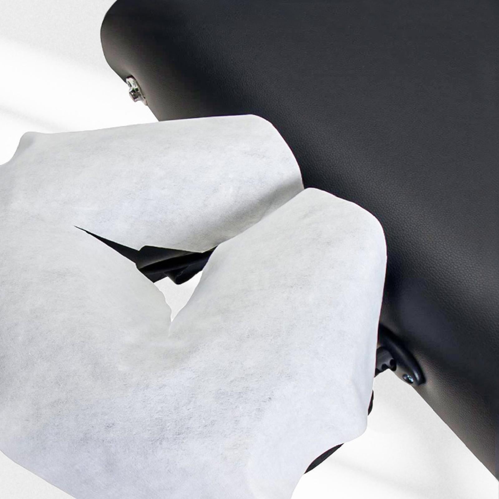 100x Disposable Face Cradle Covers Comfortable Household Massage Face Covers Thicked Cotton