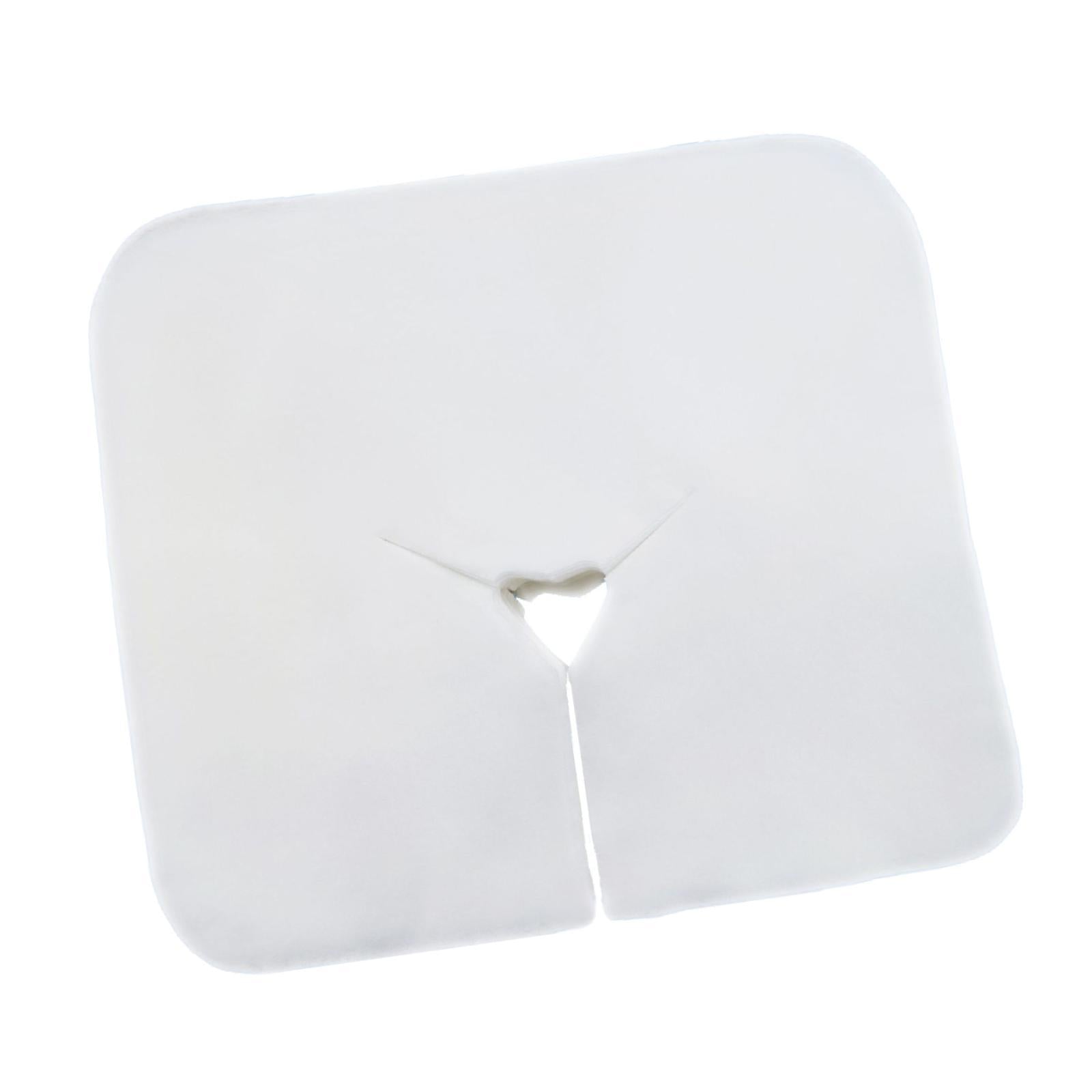 100x Disposable Face Cradle Covers Comfortable Household Massage Face Covers Non Woven